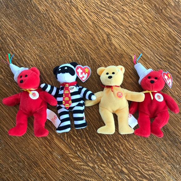 mcdonalds ty bears